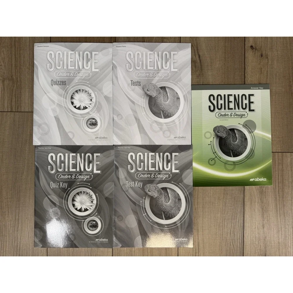 Abeka 7th Grade Science 7 Order & Design Life Science student teacher NEW